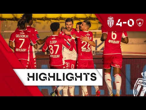 FC AS Monaco Monte Carlo 4-0 Clermont Foot Auvergn...