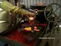 Gold bullion pour