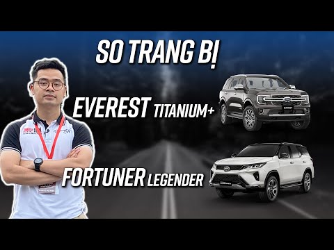 So sánh Everest 2023 vs Fortuner 2022: ~1 tỷ 450 triệu, hơi khó cho Toyota!