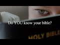 Do YOU Know Your Bible? (Part 9)
