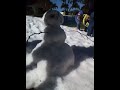 I made a snowman in florida