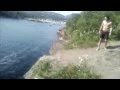 Cliffdiving in Bygdøy, Oslo