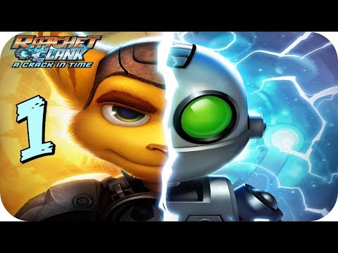 ratchet - [PS3] Ratchet & Clank Atrapados en el Tiempo - Parte 1 - Español Introducion Opening Huyendo de Nefarius Primeros pasos De vuelta a casa El gran reloj Sistem...