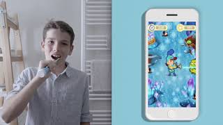 Сменные насадки для звуковой зубной щетки Playbrush Smart Sonic Blue Голубая 2 шт Сменные насадки для звуковой зубной щетки Playbrush Smart Sonic Blue Голубая 2 шт