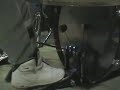 A friend of mine, Derek Cobbs, playing the drums and my school. He's fuckin amazing