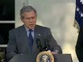 President Bush Pardons a turkey
