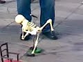 Barcelona - Dancing skeleton