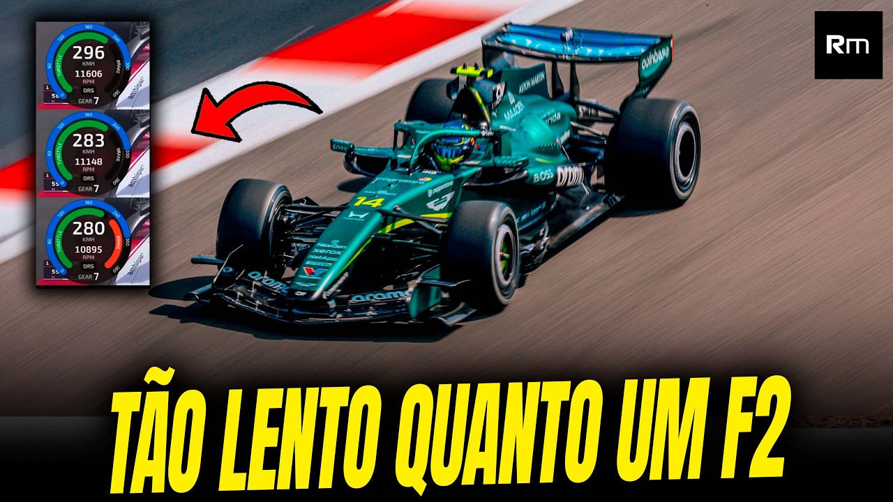 🚨 F1 2026 TÃO LENTA QUANTO UM F2 ASSUSTA E ASTON MARTIN TEM BELO PROBLEMA PARA RESOLVER