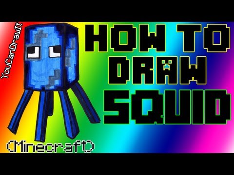 how to draw squid