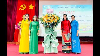 Hội LHPN phường Phương Đông gặp mặt kỷ niệm 93 năm Ngày thành lập Hội LHPN Việt Nam và phát động phong trào “Nhà tôi có bình chữa cháy”