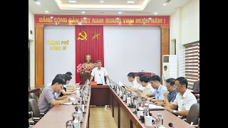 Nghe báo cáo tiến độ chuẩn bị công tác đón tiếp, làm việc với đoàn ICOMOS