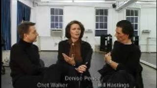 <h5>Denise Pense interviews Chet Walker and Bill Hastings Part 1</h5><p>Dancers Over 40 was featured on MetroArts/Thirteen, the non-profit arts cable channel of Thirteen/WNET back in 2000. Here, PIPPIN cast members Denise Pence and Chet Walker and DANCIN' alumnus Bill Hastings talk about old times, and newer times (FOSSE). Constantly going for the next gig, always on the lookout for a new arena for dance, you'll see how these dance professionals continue to work and thrive in the business. Denise and her husband, Steve Boockvor were the characters Al and Christine in A CHORUS LINE -- and yes, it put their kids through college!</p>