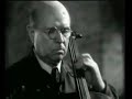 In August 1954, at age of 77 Pablo Casals (1876-1973) performed Bach's G-Major Cello Solo at Abbaye 