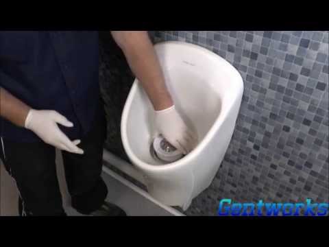 how to fit urinals