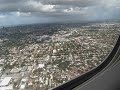 Landing on Qantas B767 in Sydney arriving from Cairns - great view on Opera House and Harbour Bridge Landing on Qantas B767 in Sydney arriving from Cairns - great view on Opera House and Harbour Bridge