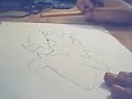 Drawnig mr. burns as a fish!!!