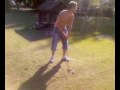 Golfprofi mit Hitzeschlag...Lustiger Vogel