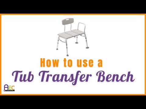 Image of How to Use - Bath Tub Transfer Bench video