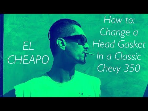How To Change a Head Gasket in a Chevy 350 Car or Truck