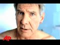 Harrison Ford waxes chest for charity