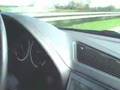 E38 BMW 740i top speed on GPS.
