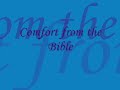 Comfort From the Bible