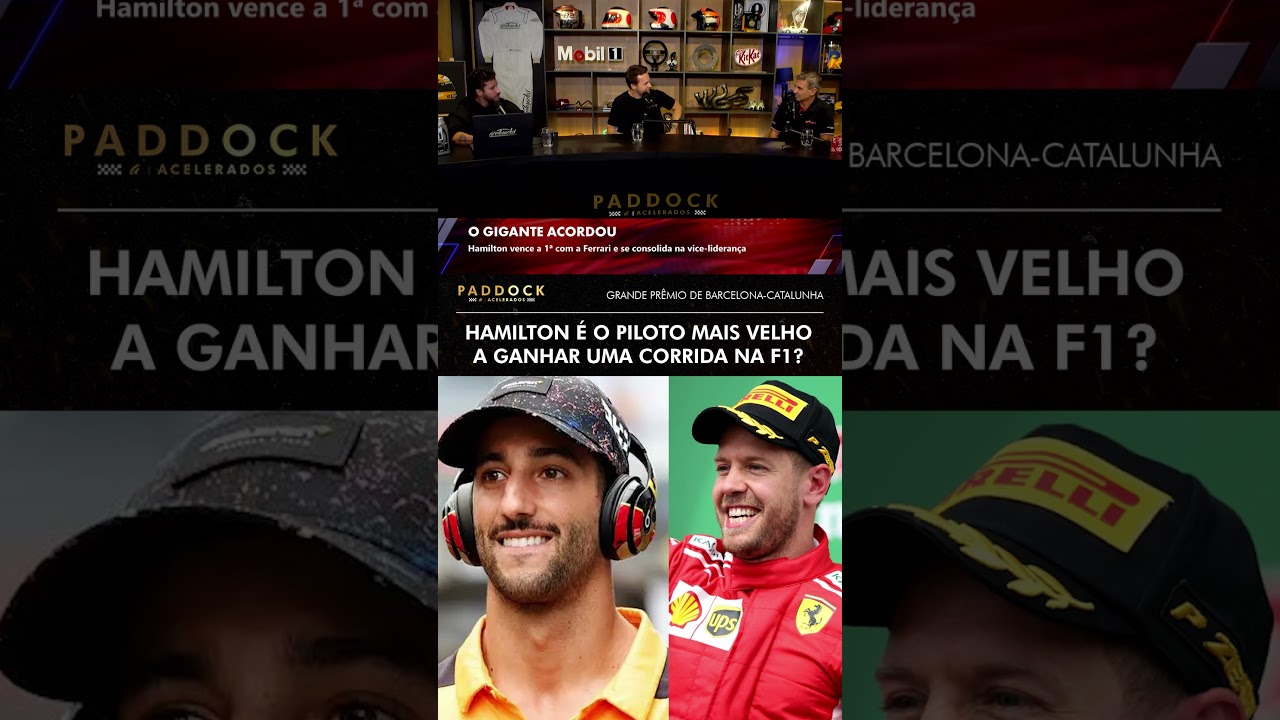 HAMILTON É O PILOTO MAIS VELHO A VENCER UMA CORRIDA NA F1? 🤔🏎️🏁