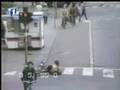 Cyclist-falls-on-her