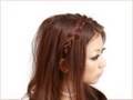 三つ編みブリッジヘア　casualhair　hairtutorial