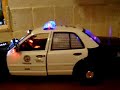1/18 LAPD P71 Police Interceptor, with Strobe Lights & SIREN
