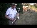 C Melody Sax Demo Leebm29 scales arpeggios phrases auld lang zyne