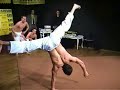 Capoeira show with efekt