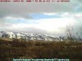 Time-Lapse of Casper Mountain : Date 03/29/08