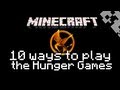 default Minecraft: 10 Ways to play <b>Hunger Games</b>   YouTube