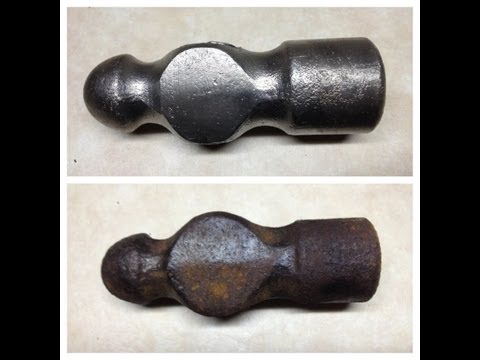 how to remove rust from metal