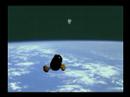 penguin in space