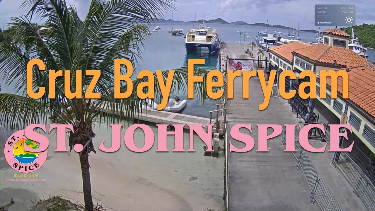 Ferry dock Cruz Bay, St. John, USVI
