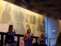 Stephanie J Block, Allison Janney, and Megan Hilty perform I Just Might at B&N