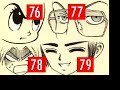 100 ways to draw manga eyes