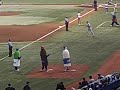 Pepsi bottle race during a tampa bay rays game gets jumbled, when Raymond aims for Pepsi and takes out Seria Mist instead.