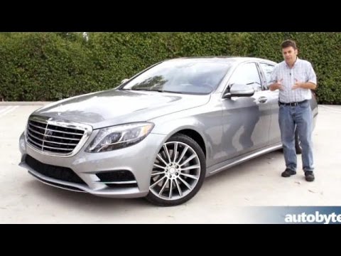 video review - http://www.autobytel.com/mercedes-benz/s-class/2014/?id=32972 Mercedes says their design goal for the S-Class is the “essence of luxury” and they sure have hit the nail on the head. With...