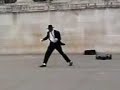 black and white michael jackson dance in london