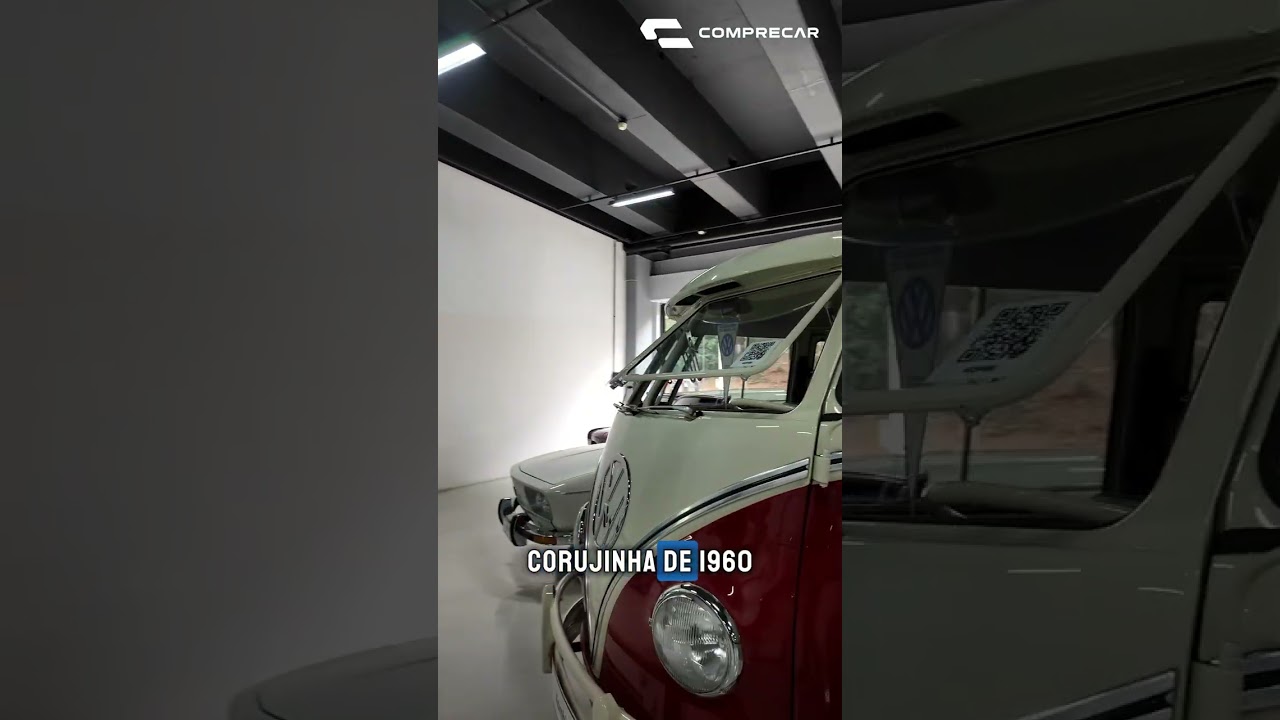 Carros antigos na Garagem Volkswagen