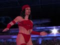 Entrances: Wonder Woman, Mary Marvel, Elektra and She-Hulk