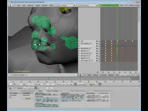 Blender Tutorial Series - Part 27 - Lip Syncing