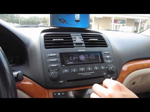 GTA Car Kits – Acura TSX 2004-2008 install of iPhone, iPod and AUX adapter for factory stereo