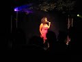 maxine nightingale performing lead me on, with a little nod to denzel washington.  it's pretty funny. she did a great performance and really had the crowd going.