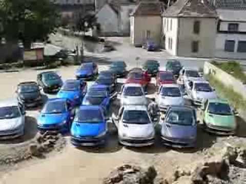 Rassemblement de 21 peugeot 206cc