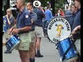 De Muziekkapel van chiro Schelle op de taptoe in Merksem