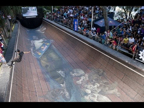 skating - This is not the only unique spot we skate. Check out http://win.gs/1kIeApj to see more. For a third year in a row, Red Bull Drenaje attacks one of the most s...